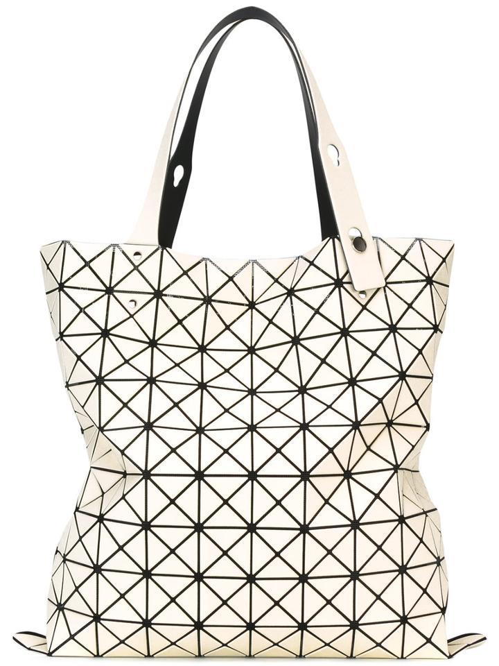 Bao Bao Issey Miyake - Large Prism Tote - Women - Pvc - One Size, White, Pvc