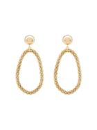 Rosantica Clip-on Loop Drop Earrings - Gold