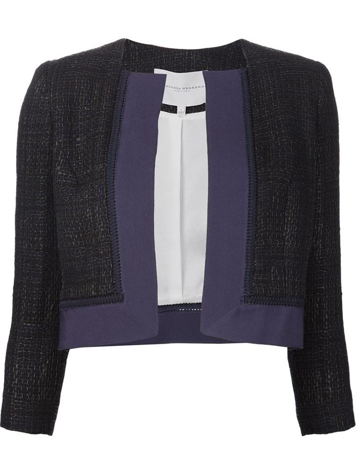 Carolina Herrera Panelled Cropped Jacket