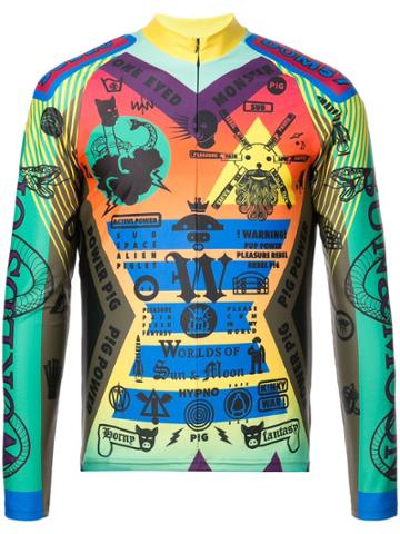 Walter Van Beirendonck P!g Bike Print Shirt - Multicolour