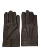 Eleventy Classic Slim-fit Gloves - Brown