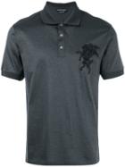 Alexander Mcqueen - Classic Fitted Polo Top - Men - Silk/cotton/polyester - S, Grey, Silk/cotton/polyester