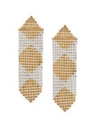 Paco Rabanne Geometric Pattern Single Earring - Metallic