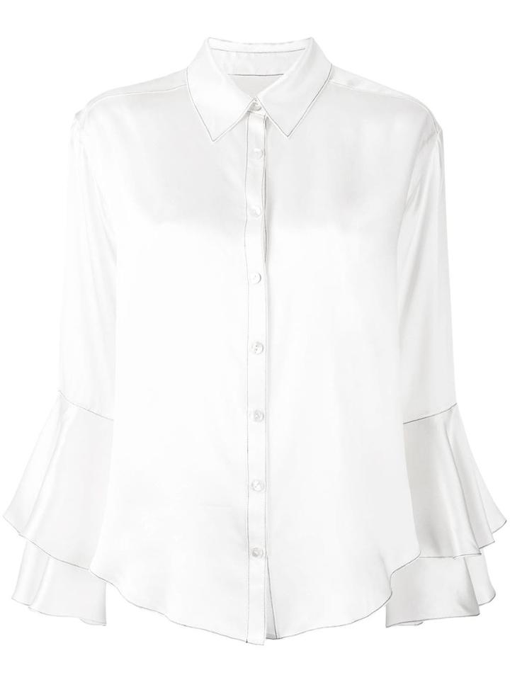 Cinq A Sept Solid Kirby Top - White