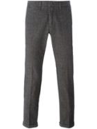 Re-hash Checked Tailored Trousers, Men's, Size: 36, Cotton/spandex/elastane