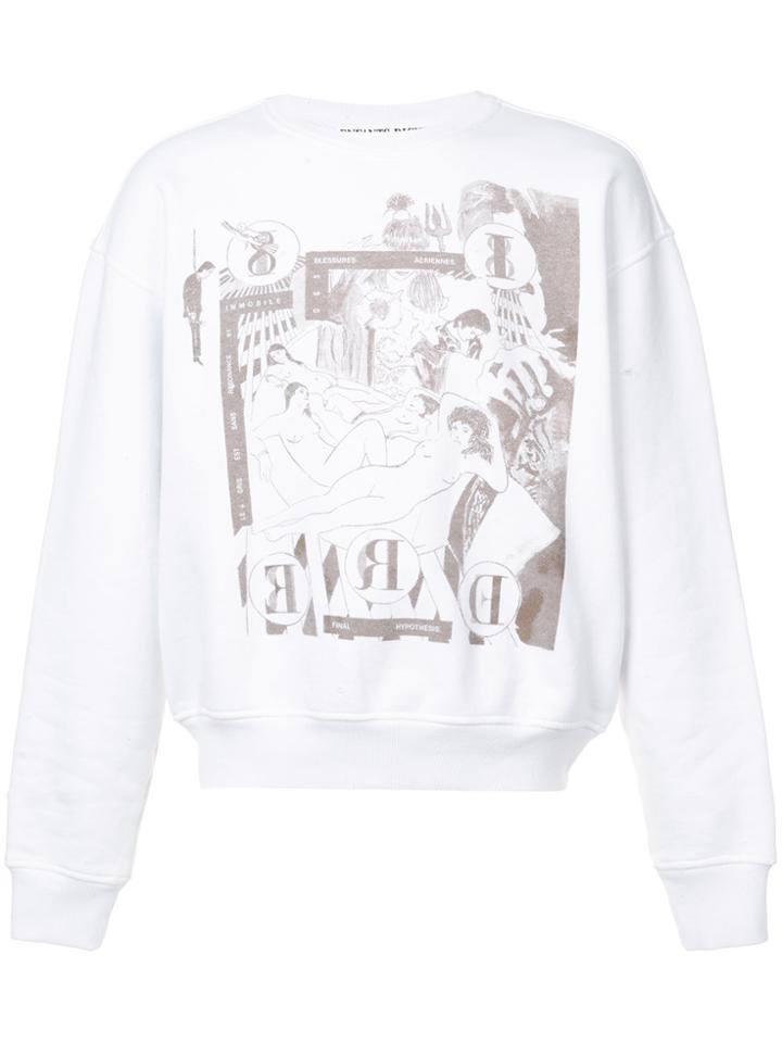 Enfants Riches Déprimés Printed Sweatshirt - White