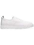 Eytys White Viper Canvas Low Top Sneakers