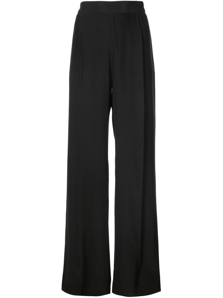 Nili Lotan Wide-leg Trousers - Black