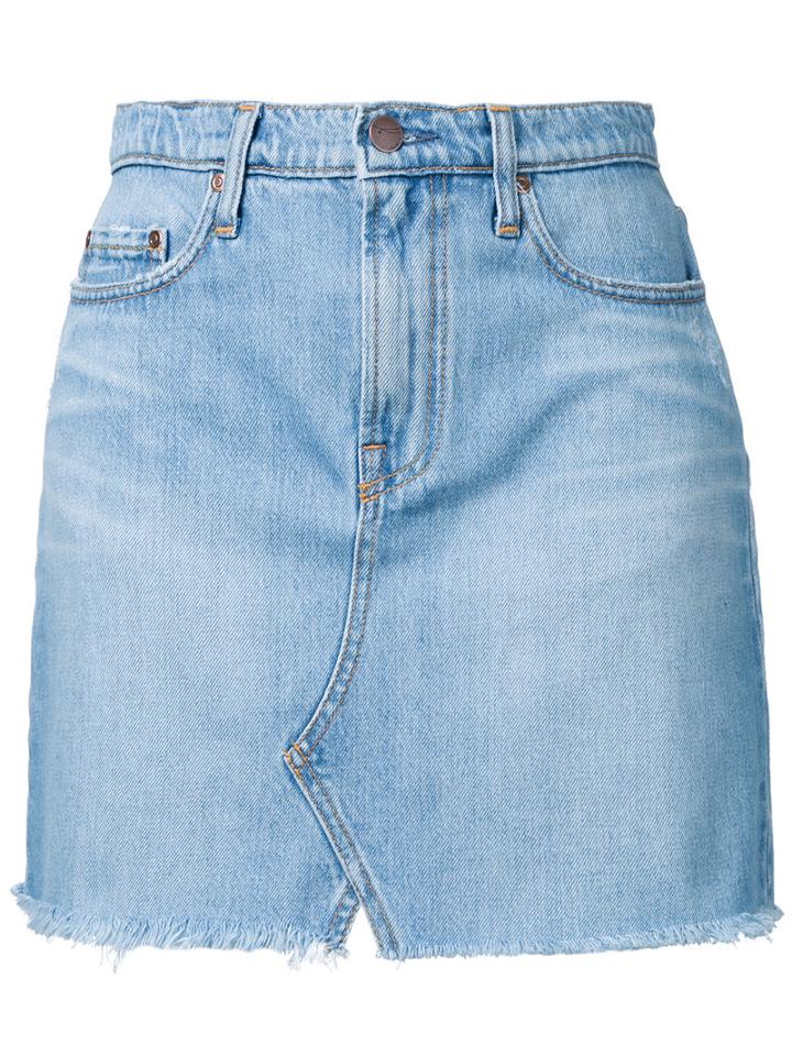 Nobody Denim - Piper Skirt Favourite - Women - Cotton - 30, Blue, Cotton