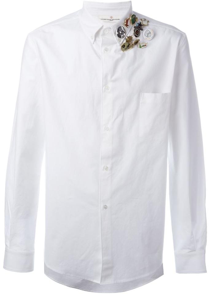 Golden Goose Deluxe Brand Pin Detail Shirt