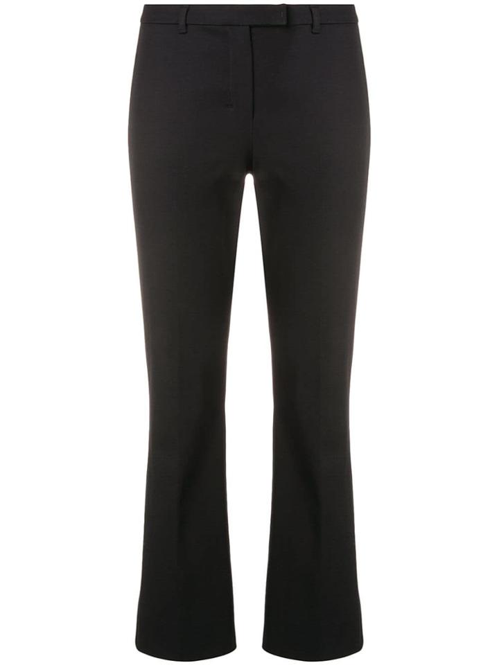 's Max Mara Tailored Cropped Trousers - Black