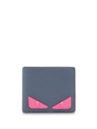 Fendi Bag Bugs Cardholder - Grey