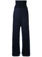 Lost & Found Ria Dunn Double Waist Trousers - Black