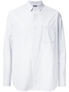 Bassike 'bubble' Shirt, Men's, Size: Large, White, Cotton