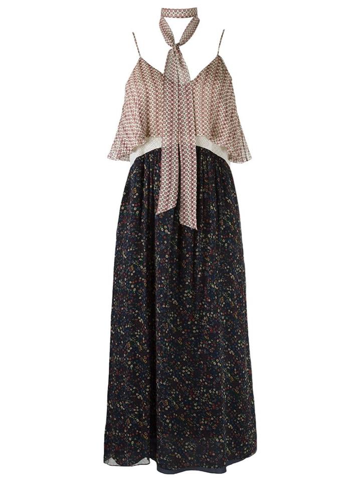 Talie Nk Ruffled Silk Dress, Women's, Size: 42, Silk