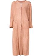Adam Lippes Suede Coat