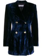 Dolce & Gabbana Pre-owned 1990's Ribbed Velvet Doublebreasted Jacket -