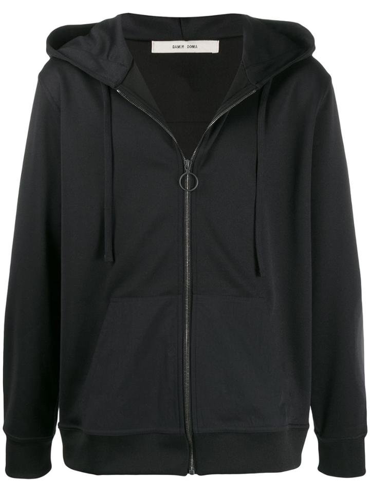 Damir Doma Utility Zip-up Hoodie - Black