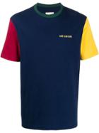 Aimé Leon Dore Colour Blocked T-shirt - Blue