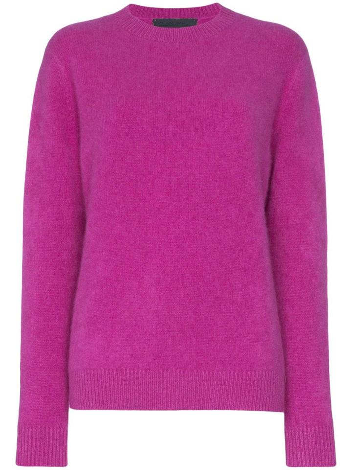 The Elder Statesman Simple Cashmere Sweater - Pink