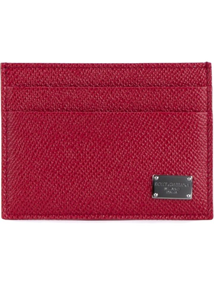 Dolce & Gabbana 'dauphine' Card Holder - Red