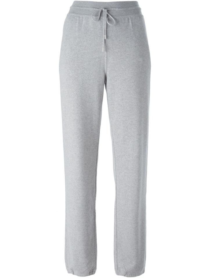 Loro Piana Gathered Ankle Knitted Trousers - Grey