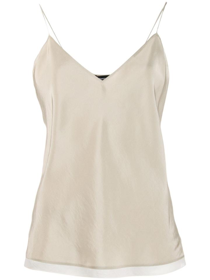 Theory Spaghetti Strap Top - Neutrals
