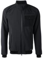 Woolrich - Soft Shell Bomber Jacket - Men - Polyester/spandex/elastane - M, Black, Polyester/spandex/elastane