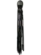 Rick Owens Sequinned Mesh Face Mask - Black