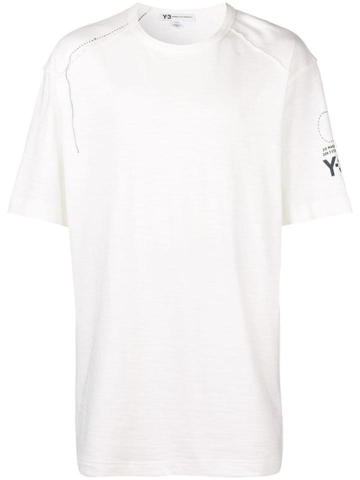 Y-3 Sashiko Short Sleeve T-shirt - White