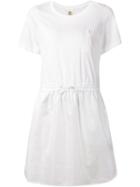Muveil Drawstring Dress, Women's, Size: 38, White, Cotton/polyester