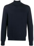 Barba Knitted Rollneck - Blue