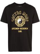 Neighborhood Graphic Print T-shirt - Black