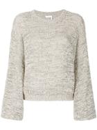 See By Chloé Cropped Knit Jumper - Nude & Neutrals