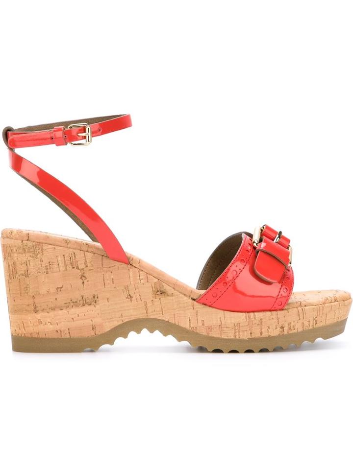 Stella Mccartney Linda Sandals, Women's, Size: 41, Red, Rubber/artificial Leather