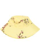 Preen By Thornton Bregazzi Floral Print Bucket Hat - Yellow