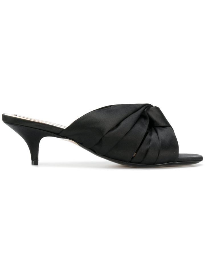 No21 Low Heel Mules - Black