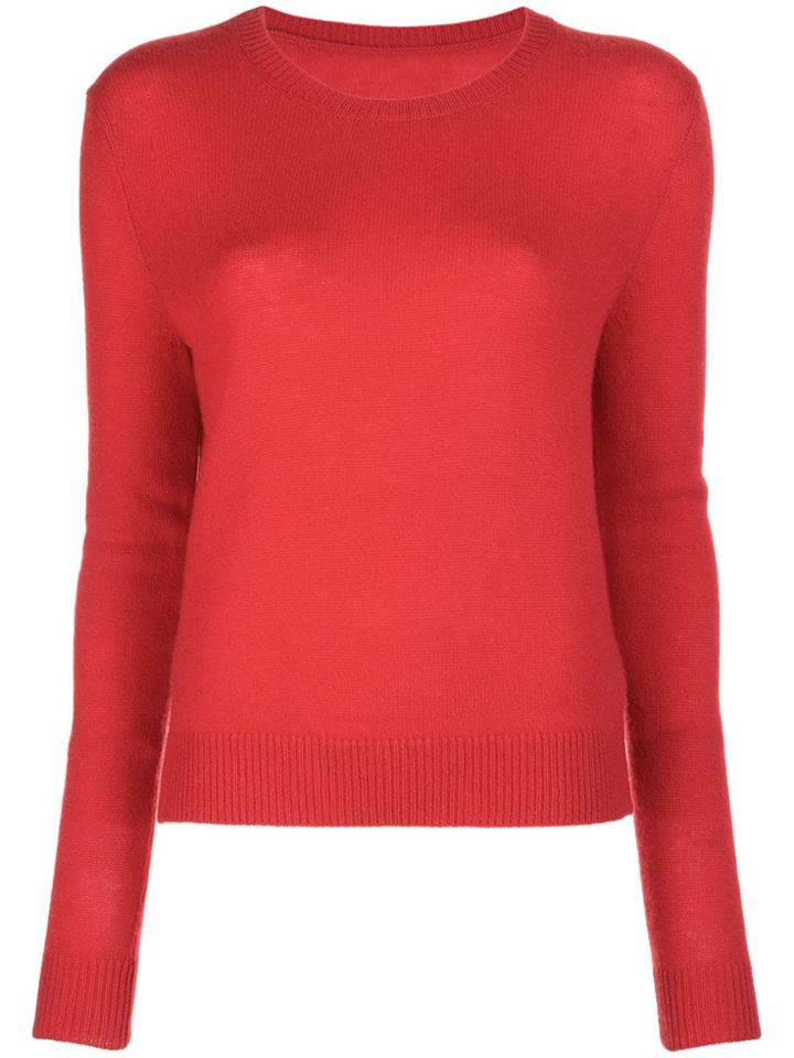 The Elder Statesman Tranquility Cashmere Jumper - Red