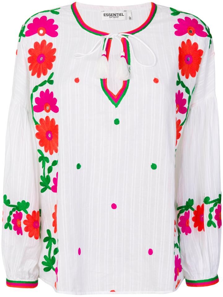 Essentiel Antwerp Floral Printed Blouse - Multicolour