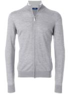Barba Zip Up Sweatshirt - Grey