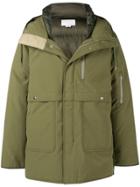 Nanamica Padded Parka Coat - Green