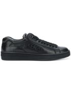 Kenzo Low-top Logo Sneakers - Black