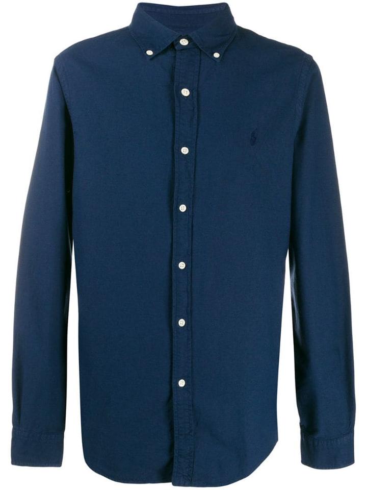 Ralph Lauren Plain Regular-fit Shirt - Blue