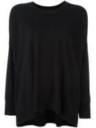 Steffen Schraut Loose Fit Jumper, Women's, Size: 34, Black, Polyamide/polyester/viscose/cashmere