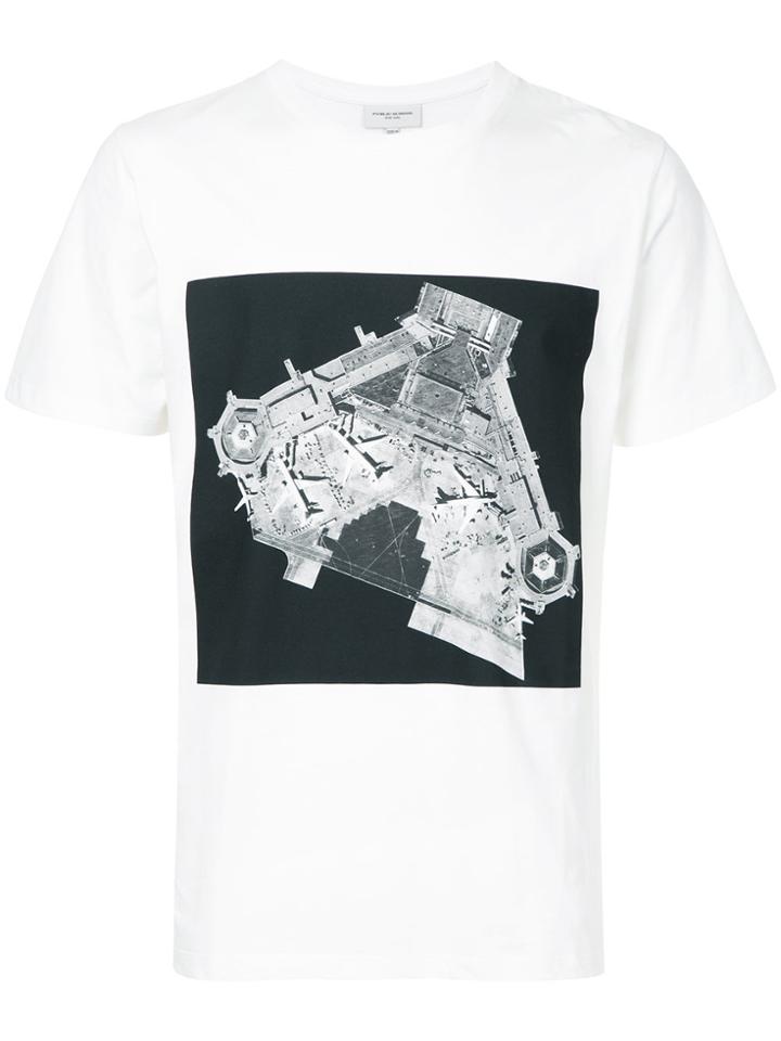 Public School Printed T-shirt - White