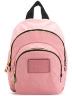 Marc Jacobs Mini Double Zip Backpack - Pink & Purple