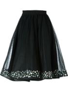 Manish Arora Flower Appliqué Full Skirt