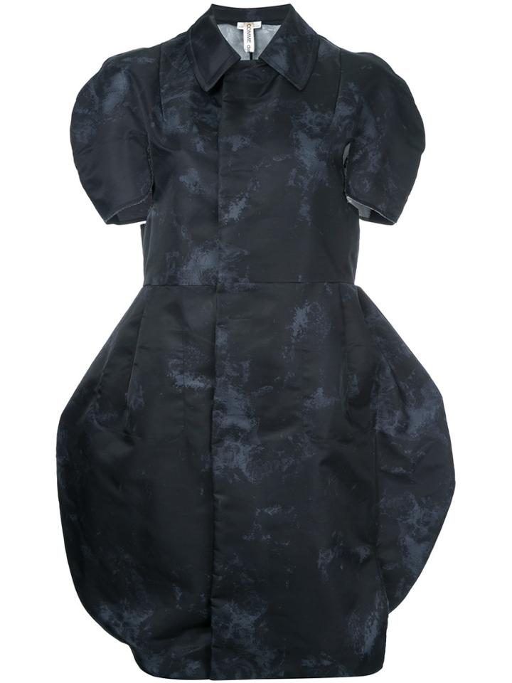 Comme Des Garçons Vintage Circular Tie-dye Dress - Black