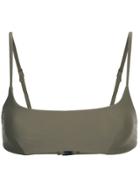 Matteau Crop Bikini Top - Green