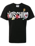 Moschino Patch Applique Logo T-shirt - Black